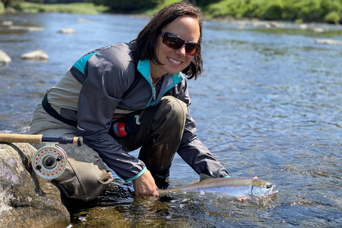 fly fish and releasse