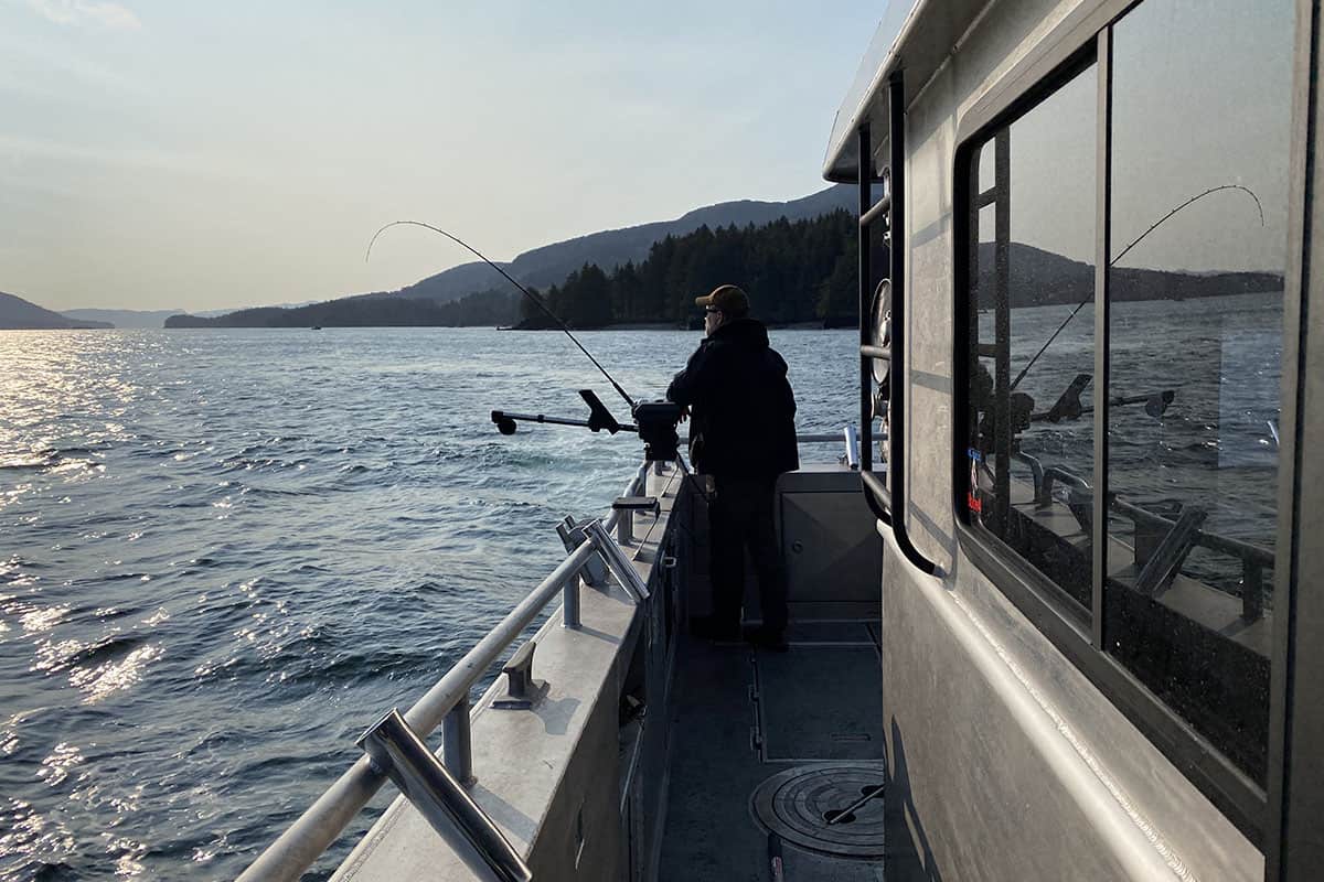 on deck fishing