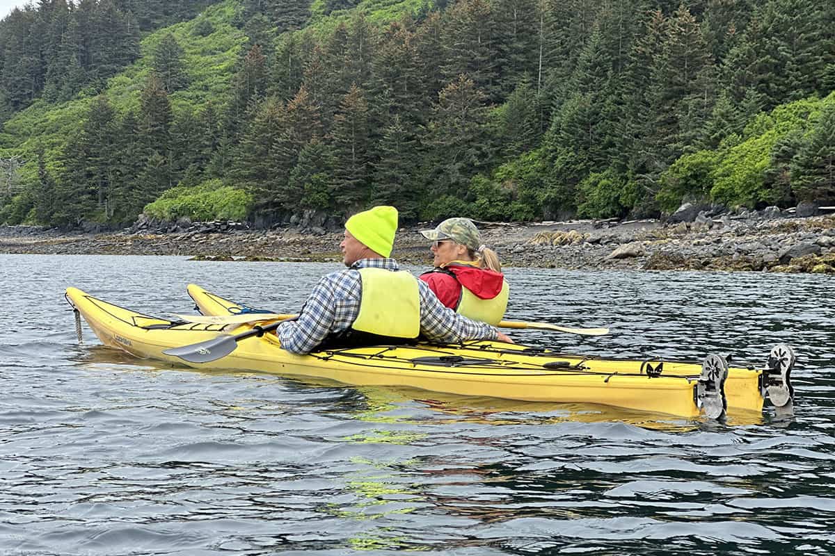 kayakers